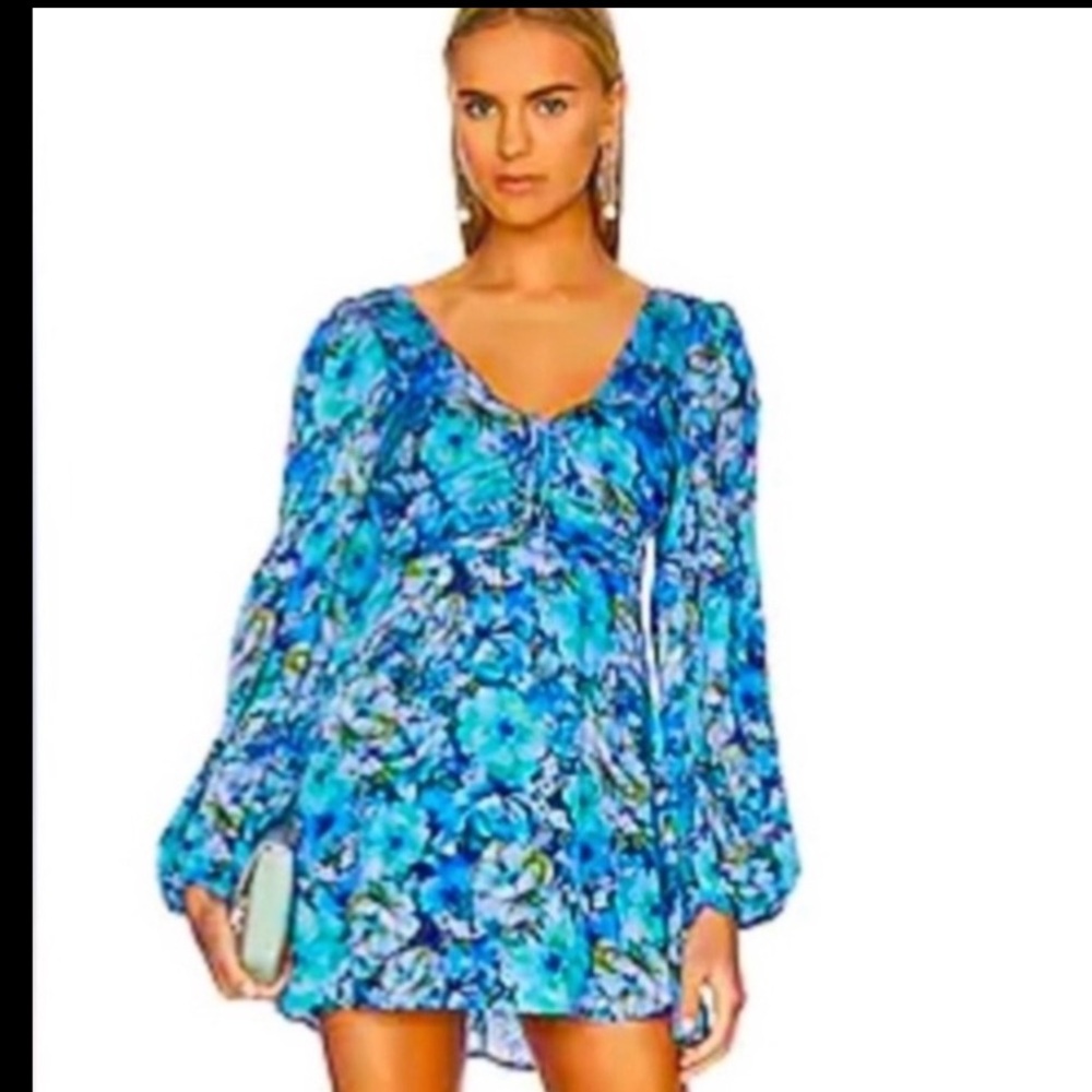 For Love and Lemons Astor mini dress NWT